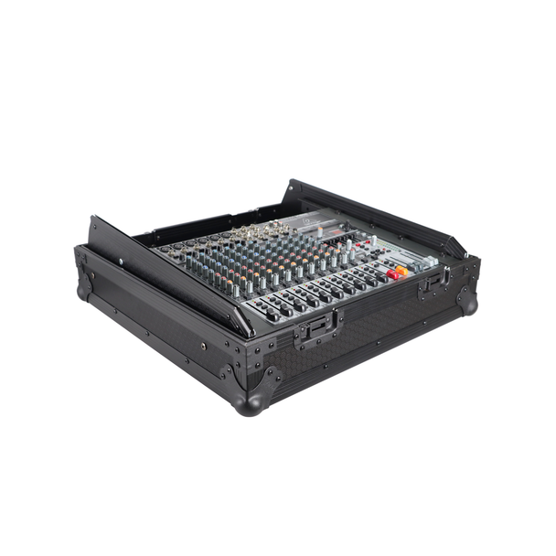 ProX XS-19MIXLTBL 19" 10U Slanted Mixer Rack Flight Case