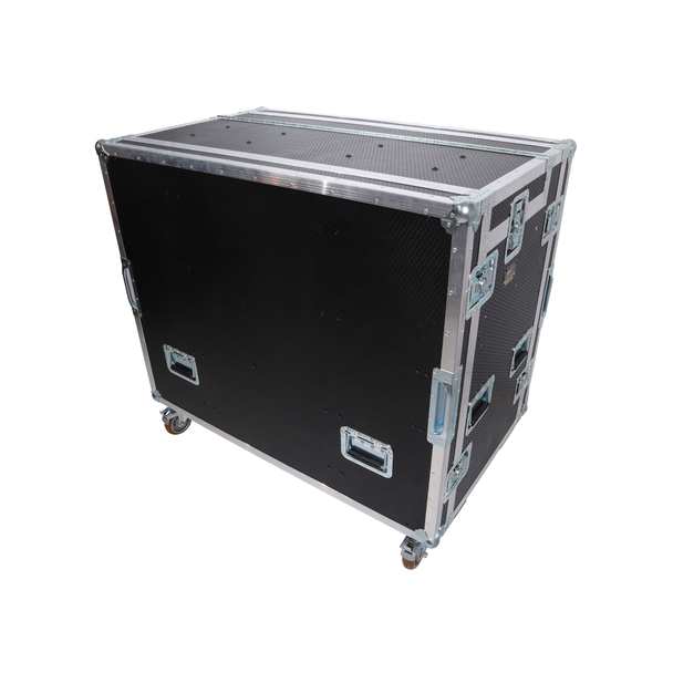 ProX XZF-AVPRO 2X12U 2X4U Mobile AV Workstation Case