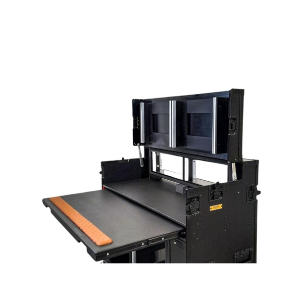 ProX XZF-AVPRO2X12U2x4UBLK Mobile AV Workstation Case – Black