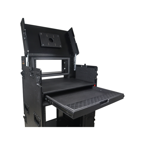 ProX XZF-AVPRO12U4UBLK Mobile AV Workstation Case – Black