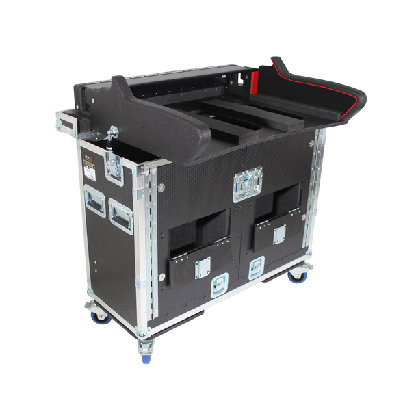 ProX XZF-AHC3500 Flip-Ready™ Hydraulic Lift Case w/ Laptop Arm