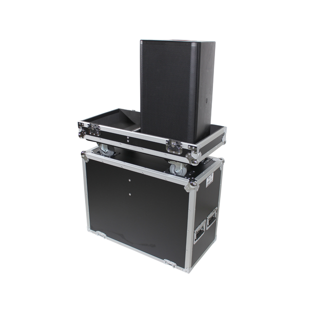 ProX X-QSCK12 ATA Style Flight Case for 2x QSC K12/K12.2