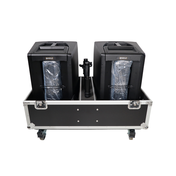 ProX ATA Flight/Road Case for 2x RCF EVOX 8 / J8
