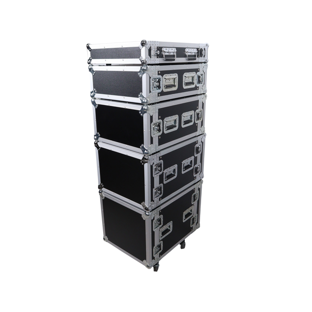 ProX T-10RSS 10U Rack Space ATA Flight Case 19" Deep with 4" Casters