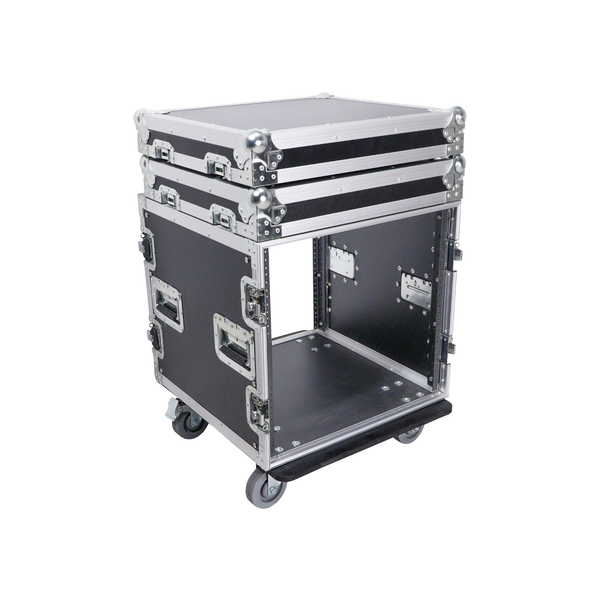 ProX T-12RSS 12U Vertical Amp Rack Mount Flight Case with Casters