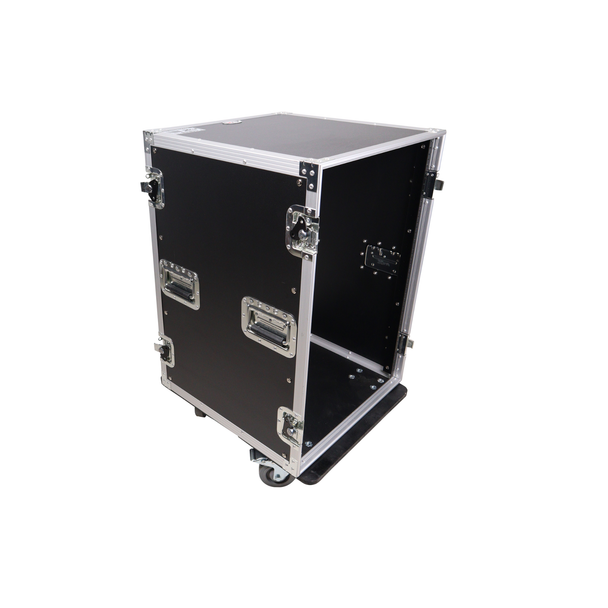ProX T-16RSS 16U Vertical Amp Rack Mount Flight Case with Casters 