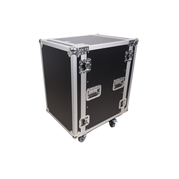 ProX T-16RSS 16U Vertical Amp Rack Mount Flight Case with Casters 