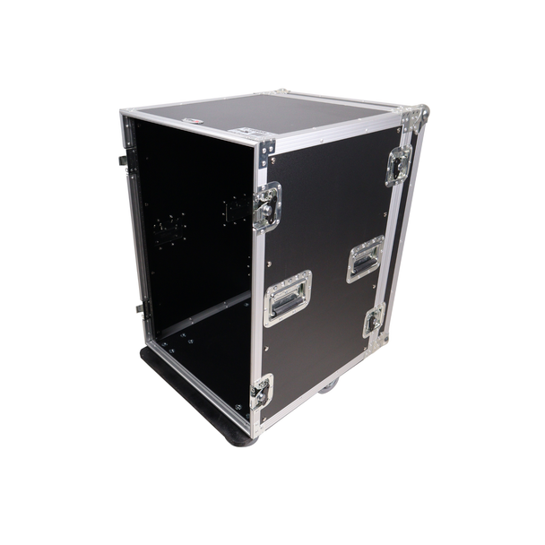 ProX T-16RSS 16U Vertical Amp Rack Mount Flight Case with Casters 