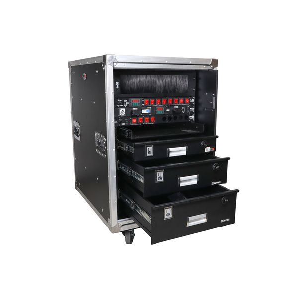 ProX XS-16USLAM20 16U Vertical Rack Shock Mount Case