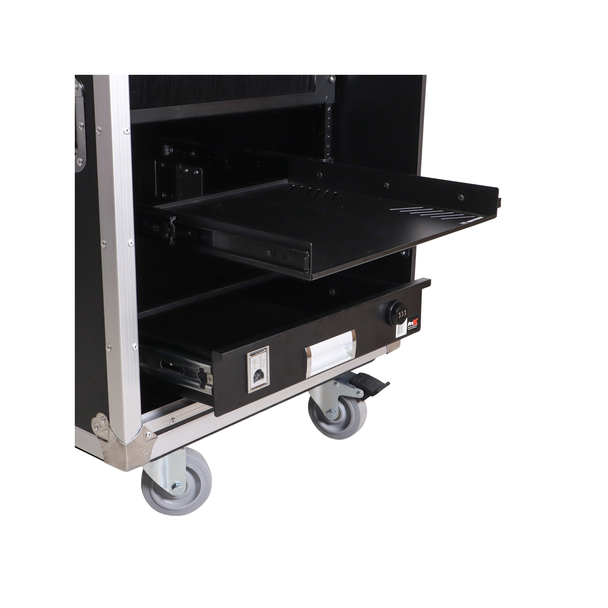 ProX XS-16USLAM24 16U 24" Deep Shockmount Rack Case