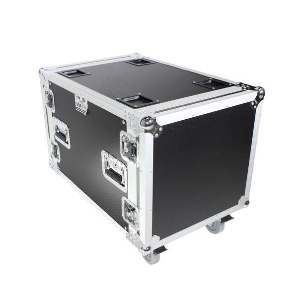 ProX T-10RSS24 10U ATA Flight Rack Case – 24" Depth with Casters