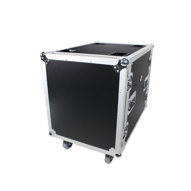 ProX T-12RSS24 12U ATA Flight Rack Case – 24" Depth with Casters