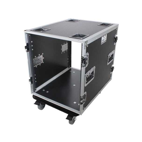 ProX T-12RSS24 12U ATA Flight Rack Case – 24" Depth with Casters