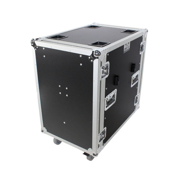 ProX T-16RSS24WDST 16U ATA Rack Case – 24" Depth w/ Side Tables & Casters