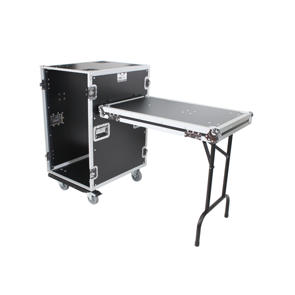 ProX T-18RSS24WDST 18U ATA Flight Rack Case – 24" Depth with Casters