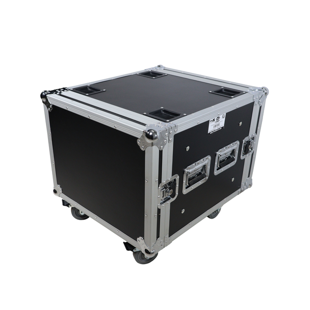 ProX T-8RSP ATA Style 8U Shockproof Rack Case – 20" Depth w/ Casters