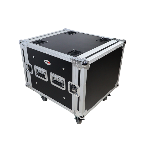 ProX T-8RSP ATA Style 8U Shockproof Rack Case – 20" Depth w/ Casters