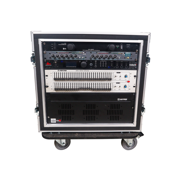 ProX T-10RSP ATA Style 10U Shockproof Rack Case – 20" Depth w/ Casters