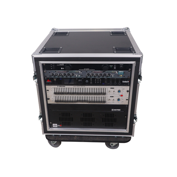 ProX T-10RSP ATA Style 10U Shockproof Rack Case – 20" Depth w/ Casters