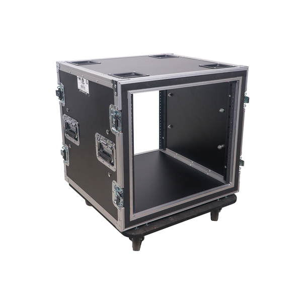ProX T-12RSP 12U Shockproof ATA Rack Case – 20" Depth w/ Casters