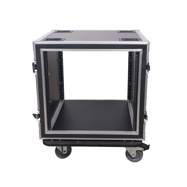 ProX T-12RSP 12U Shockproof ATA Rack Case – 20" Depth w/ Casters