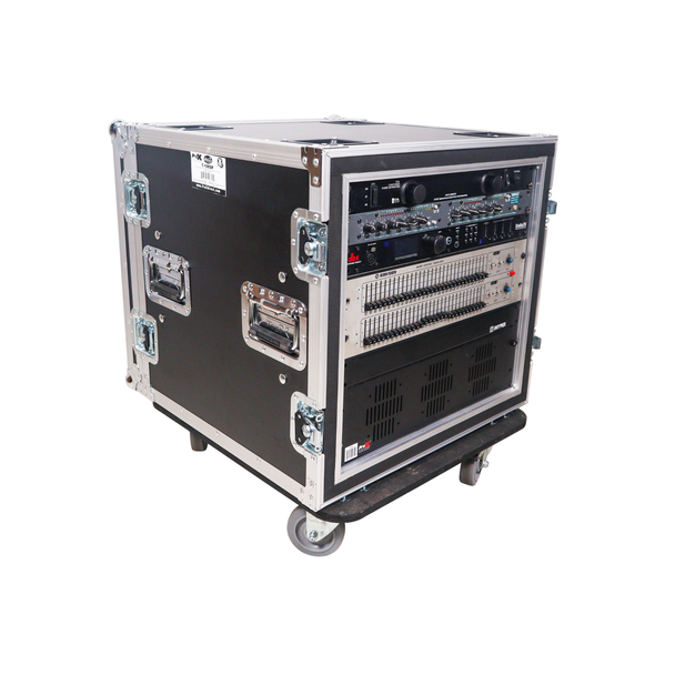 ProX T-12RSP 12U Shockproof ATA Rack Case – 20" Depth w/ Casters
