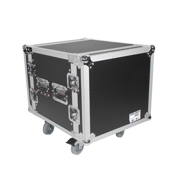 ProX T-10RSP24W 10U Shockproof ATA Rack Case – 24" Depth w/ Casters