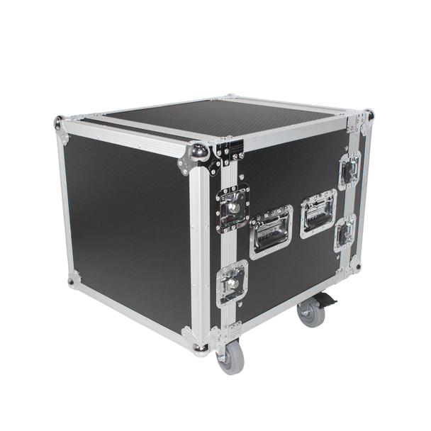 ProX T-10RSP24W 10U Shockproof ATA Rack Case – 24" Depth w/ Casters