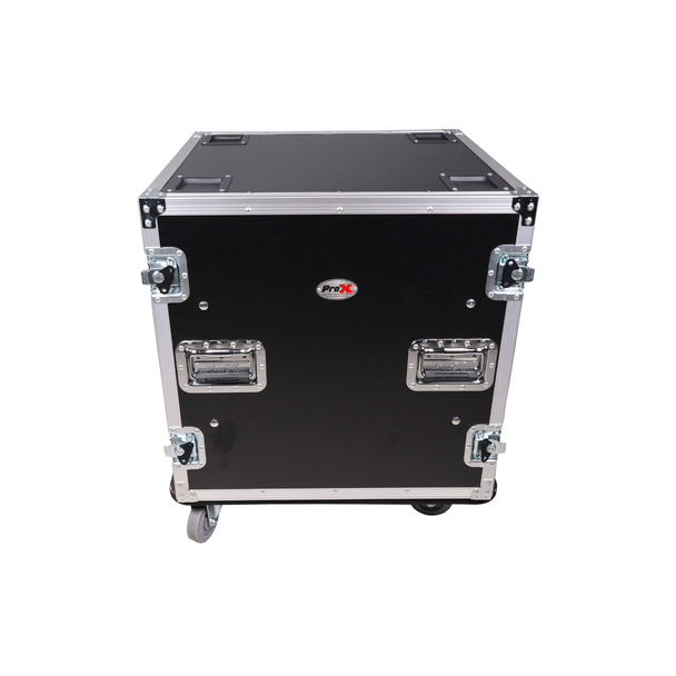 ProX T-10RSP24W 10U Shockproof ATA Rack Case – 24" Depth w/ Casters