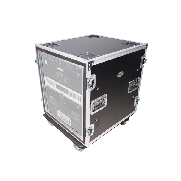 ProX T-10RSP24W 10U Shockproof ATA Rack Case – 24" Depth w/ Casters