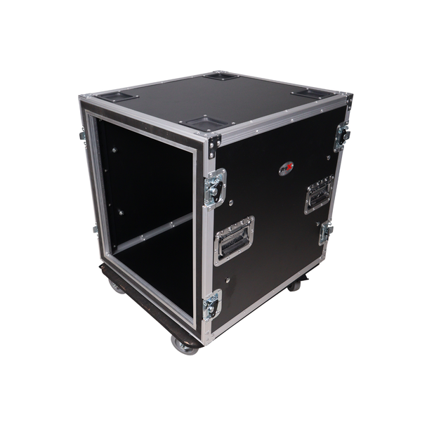 ProX T-12RSP24W 12U Shockproof ATA Rack Case – 24" Depth w/ Casters
