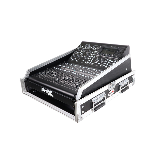 ProX T-2MRSS13ULT 13U Top Mixer / 2U Rack Combo Case w/ Laptop Shelf
