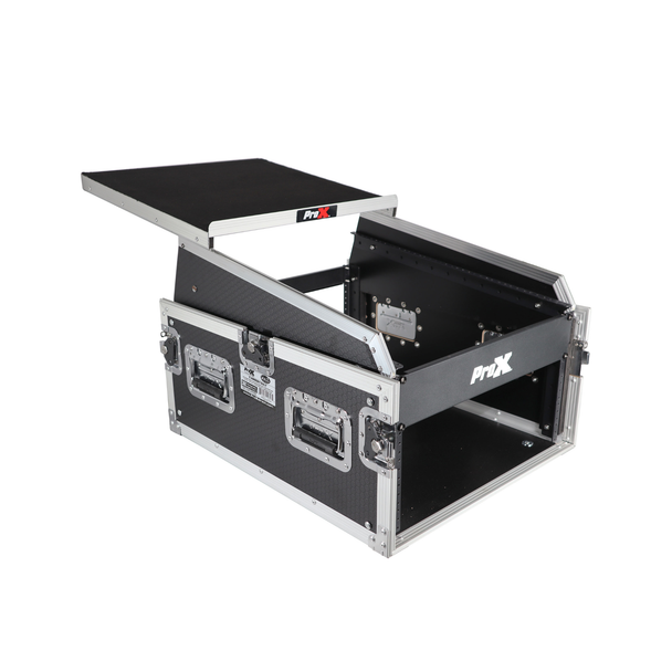 ProX T-6MRSS13ULT 13U Top Mixer / 6U Rack Combo Case w/ Laptop Shelf