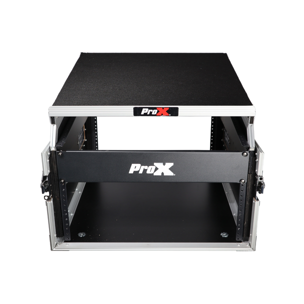 ProX T-6MRSS13ULT 13U Top Mixer / 6U Rack Combo Case w/ Laptop Shelf