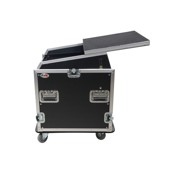 ProX T-12MRSS13ULT 13U Mixer & 12U Rack Flight Case