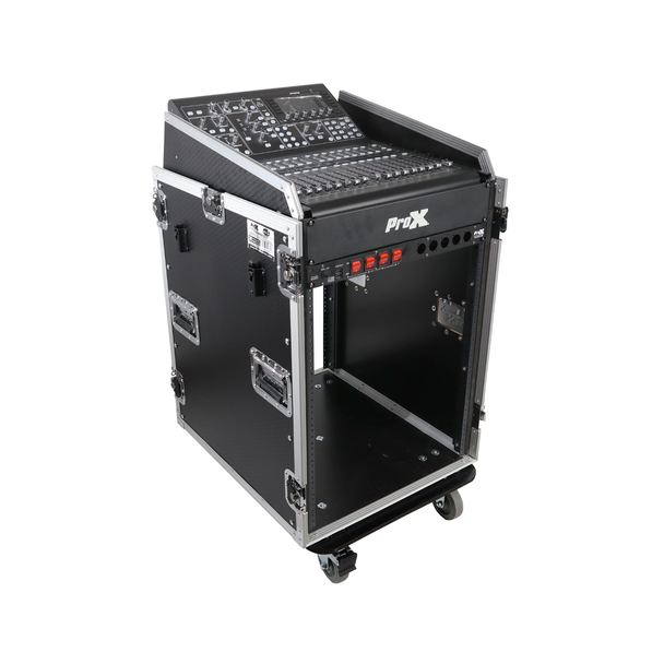 ProX T-16MRSS13ULT 19" Mixer & 16U Rack Flight Case