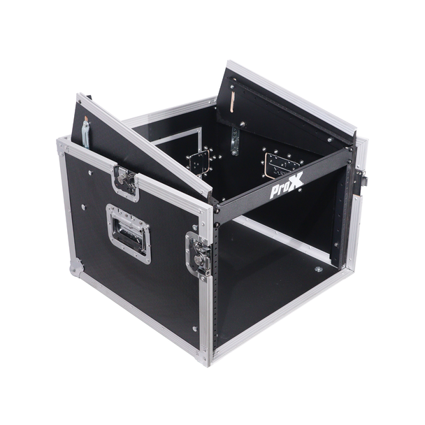 ProX T-8MRSS 8U Rack Case with 10U Mixer Top