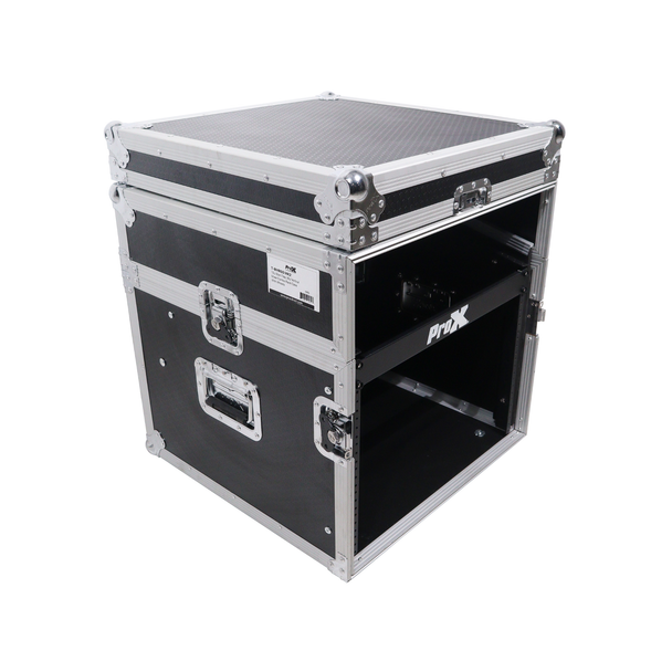 ProX T-8MRSS 8U Rack Case with 10U Mixer Top