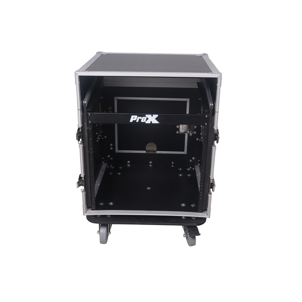 ProX T-10MRSS 10U Rack Case with 10U Mixer Top