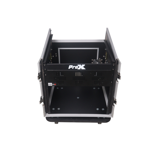 ProX T-12MRSS 12U Rack Case with 10U Mixer Top