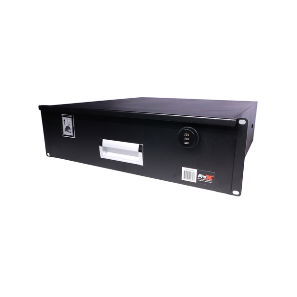 ProX T-3RD-18 MK3 3U 18" Rack Mount Locking Drawer