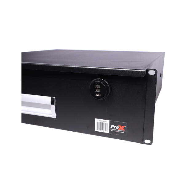 ProX T-3RD-18 MK3 3U 18" Rack Mount Locking Drawer