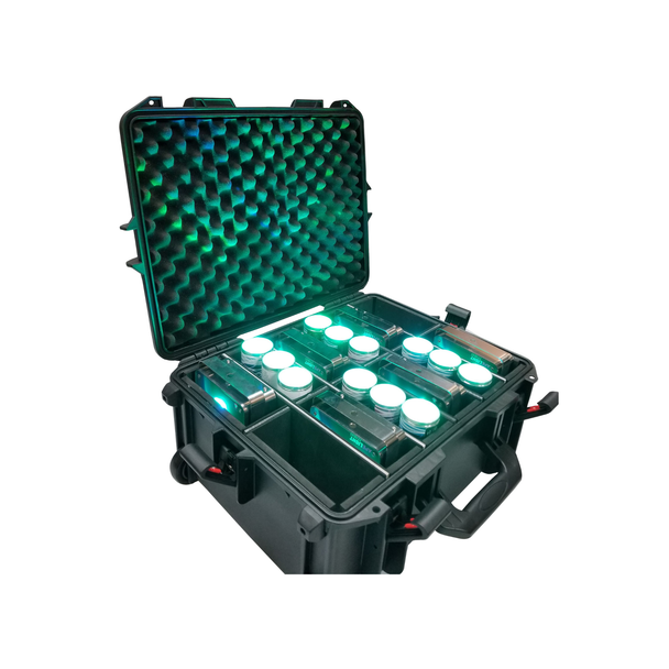 ProX XM-MAXI12 VaultX™ Watertight Case for 12 ApeLabs® MAXI Lights