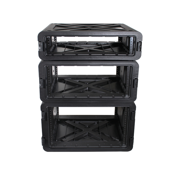 ProX XM-4U VaultX™ 4U Airtight Water-Sealed ABS Rack Case