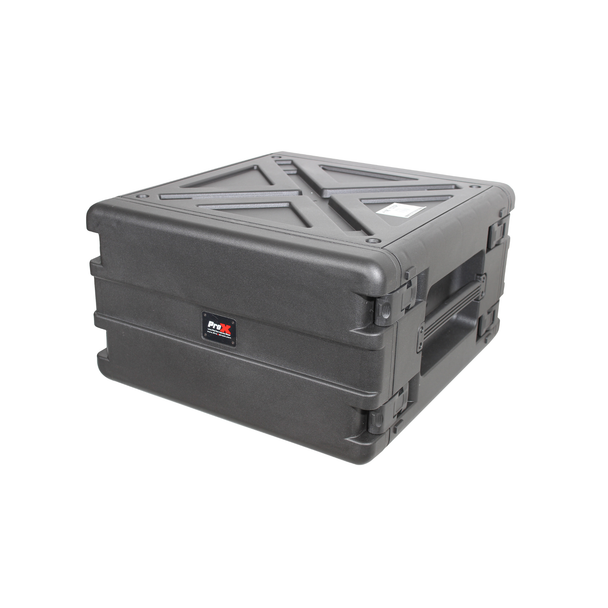 ProX XM-6U VaultX™ 6U Airtight Water-Sealed ABS Rack Case