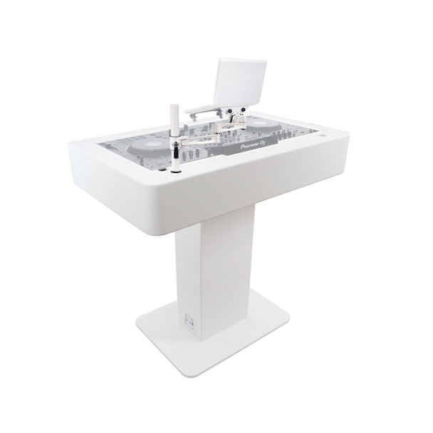 ProX XZF-DJCTW2UCASE Control Tower™ DJ Podium with 2x 1U Rack Space & Road Cases