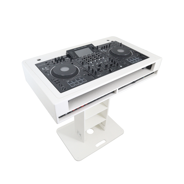 ProX XZF-DJCTW2UCASE Control Tower™ DJ Podium with 2x 1U Rack Space & Road Cases