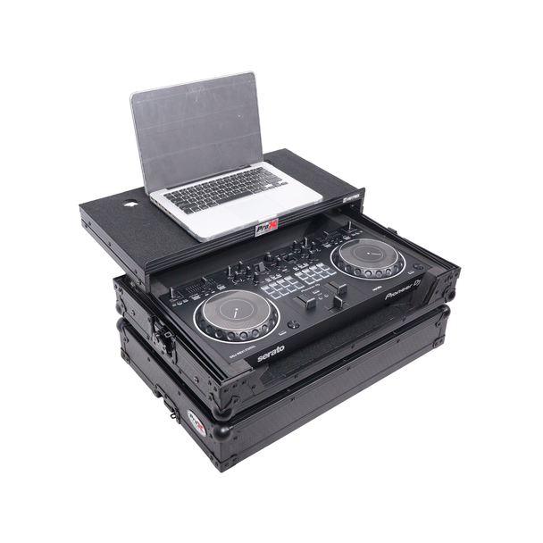 ProX X-DDJREV1LTBL ATA Flight Case for Pioneer DDJ-REV1 with Laptop Shelf