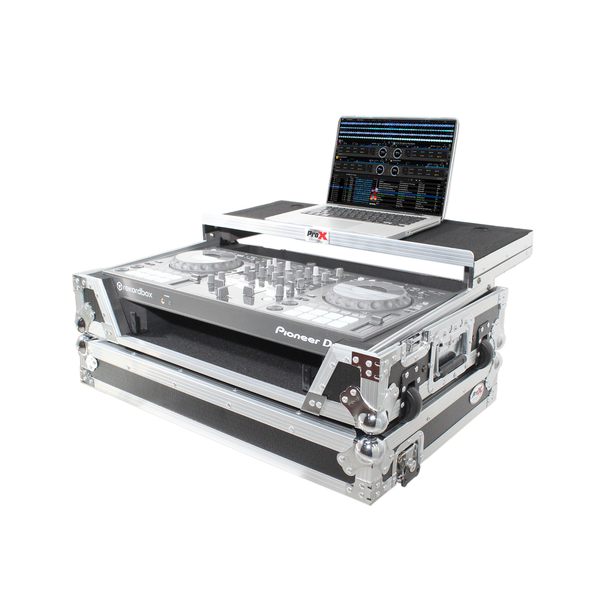 ProX XS-DDJ800WLT ATA Flight Case for Pioneer DDJ-800 with Laptop Shelf