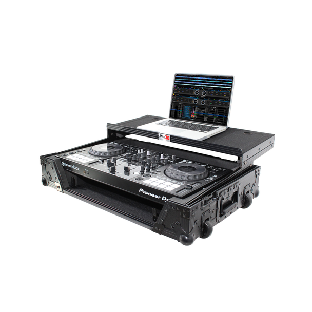 ProX XS-DDJ800WLTBL ATA Flight Case for Pioneer DDJ-800 with Laptop Shelf